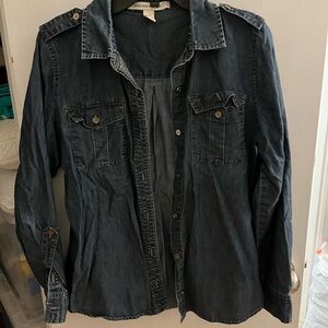 Jones New York Denim Shirt - small